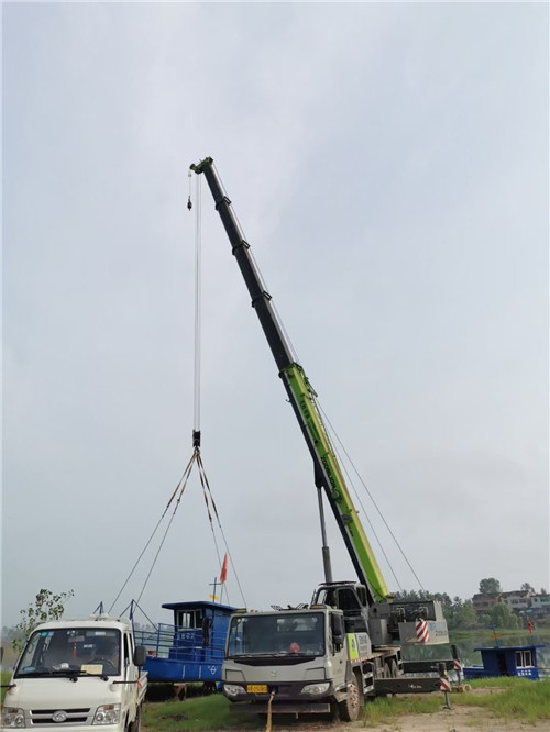 昌吉桥梁建设吊装案例